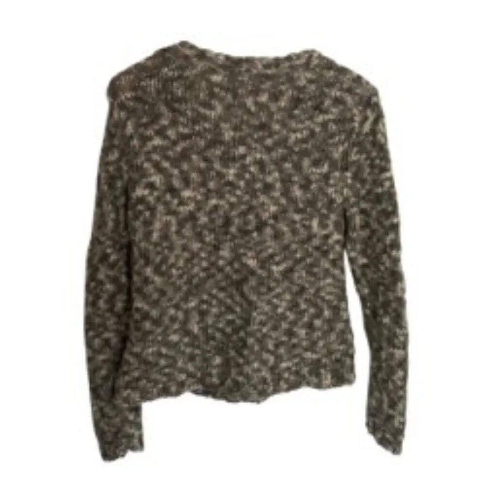 Carlo Colucci Wool Blend V Neck Sweater 38